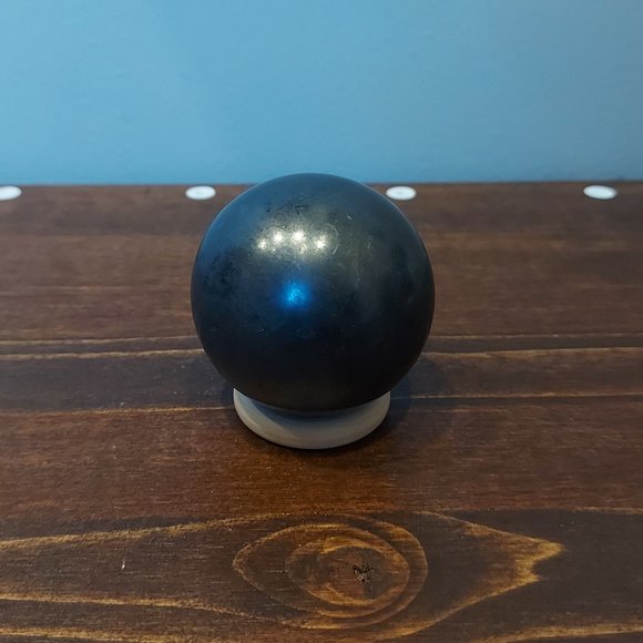 🔥 Sale 🔥 Volcanic Basalt Sphere w/ Stand - 0.76 - Final Price - Picture 1 of 6